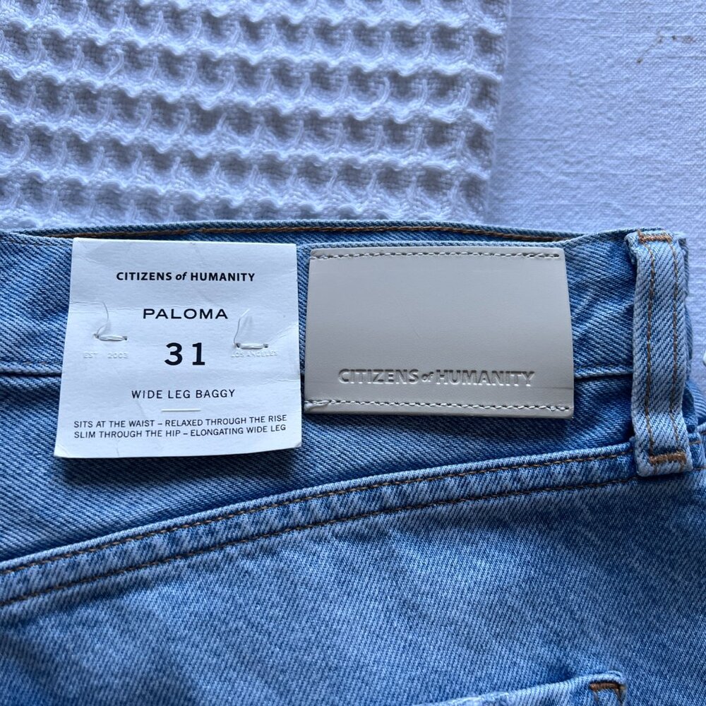 NWT Citizens of Humanity Paloma Baggy Jeans in Alemayde - Picture 8 of 10